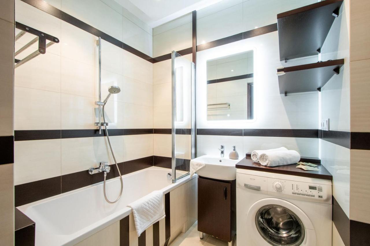 ורשה Mg Apartments Gieldowa מראה חיצוני תמונה