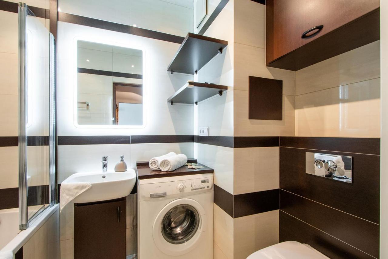 ורשה Mg Apartments Gieldowa מראה חיצוני תמונה