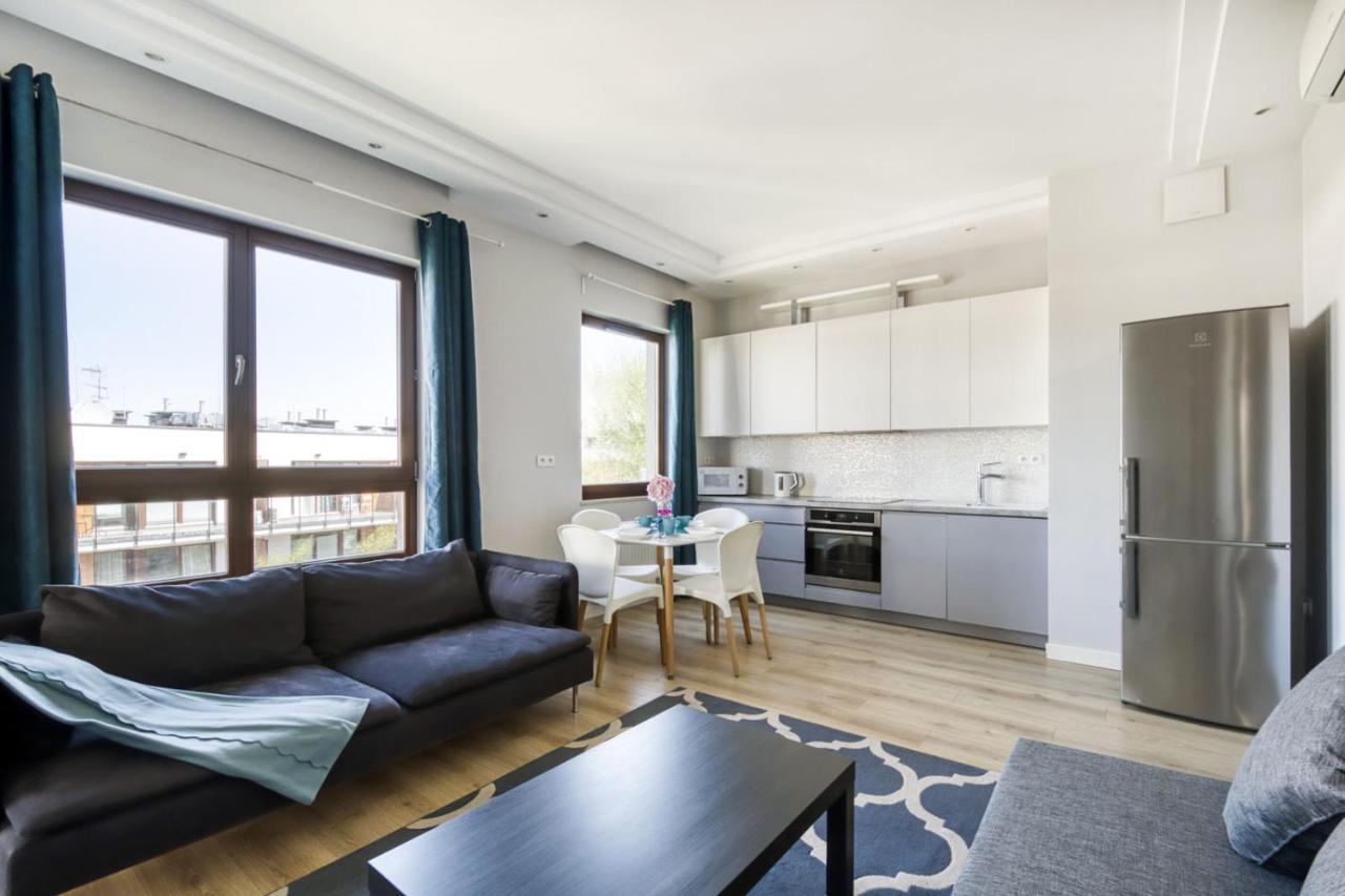 ורשה Mg Apartments Gieldowa מראה חיצוני תמונה